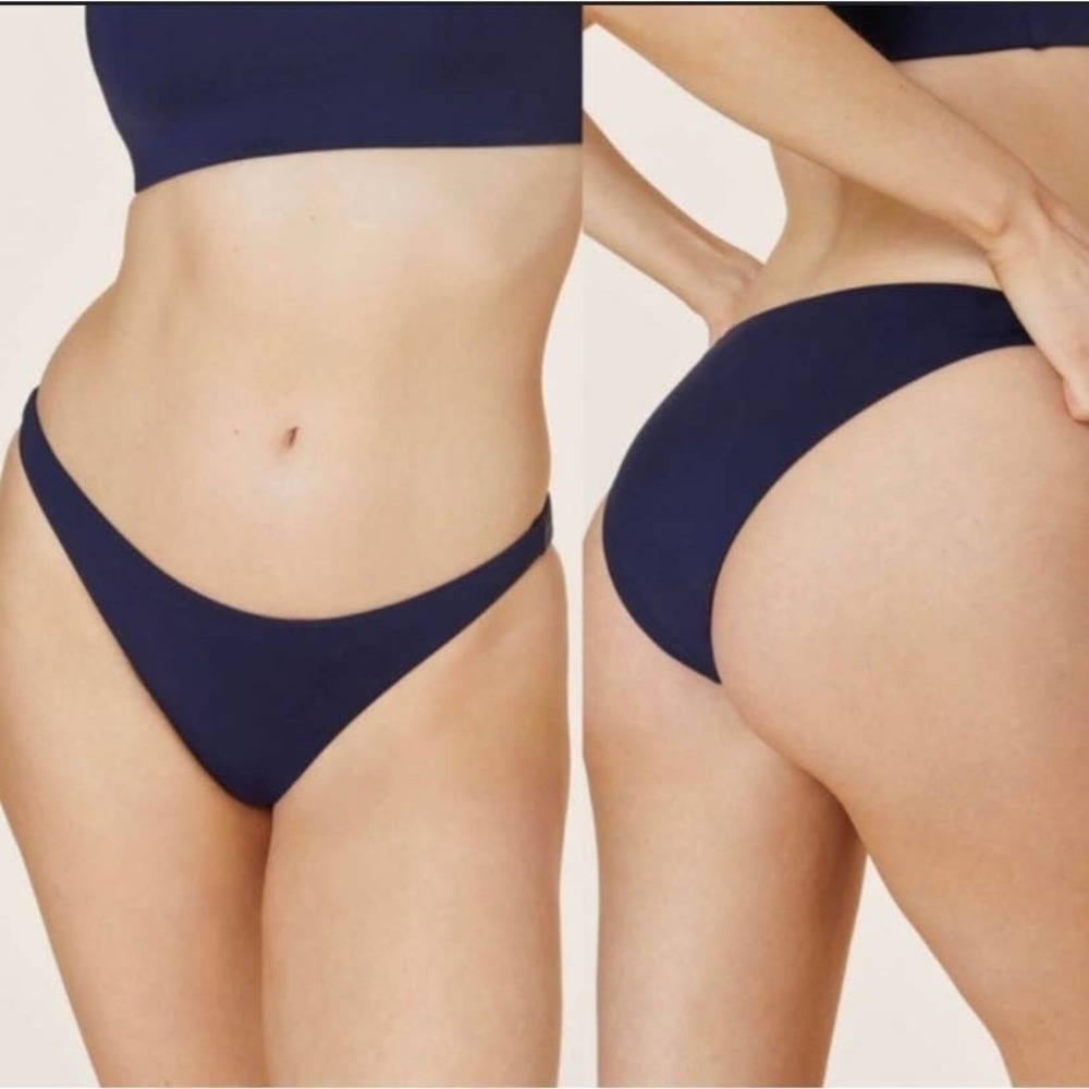 Andie NAVY Cheeky Bikini Bottom‎ | XXL
